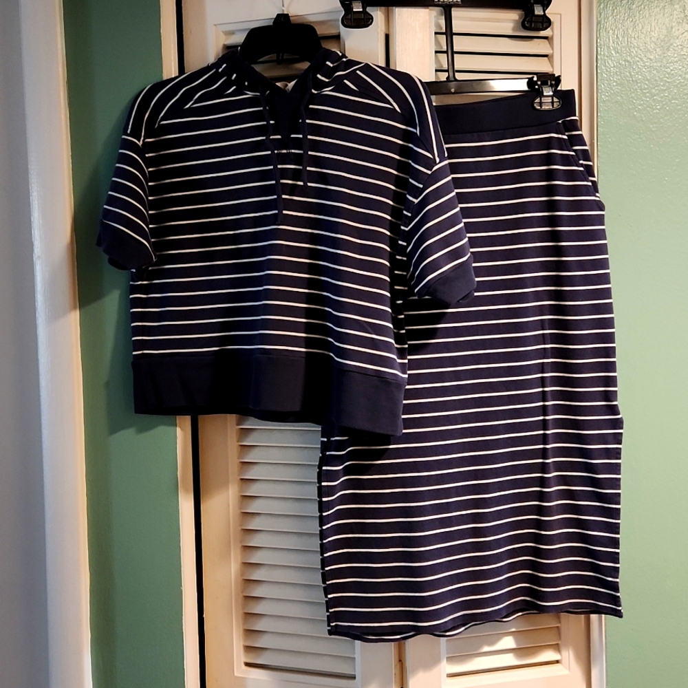 Haven Well Within/ crop headed top and matching skirt.